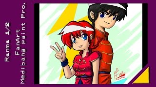 Ranma 1/2 FanArt. Speedpaint Medibang paint Pro