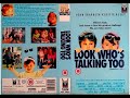Original VHS Opening Look Who S Talking Too 1991 UK Rental Tape