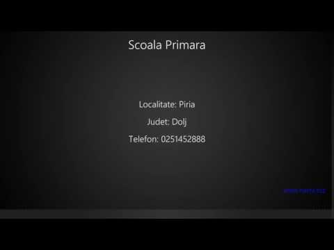 Scoala Primara Piria