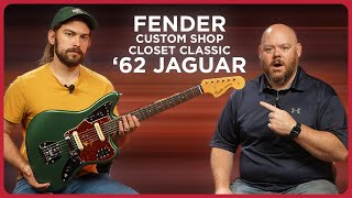 Video thumbnail for Don't Overlook the Fender Jaguar! Fender Custom Shop Relic Jaguar by Alamo Music Center