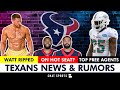 HOT Texans Rumors: J.J. Watt RIPPED + Hot Seat Watch After Jerry Hughes Signing + Texans Free Agency