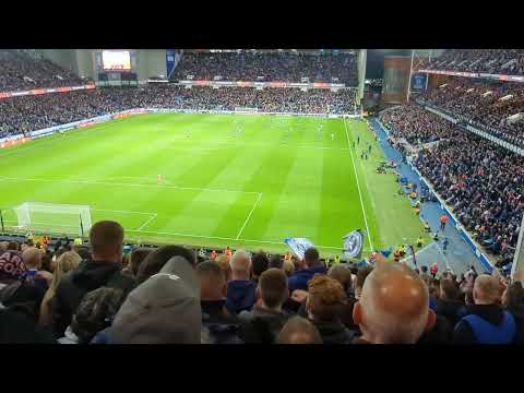 Finally moments of game Rangers vs Real Betis