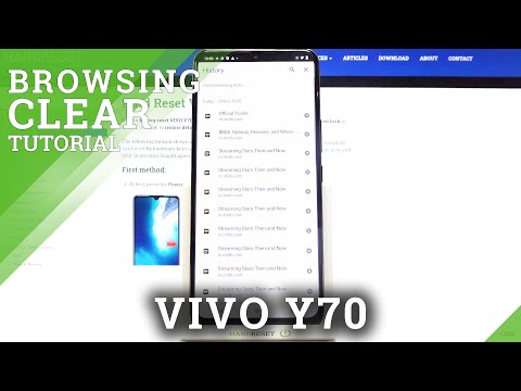 How to Clear Browsing Data in VIVO Y70 – Remove Saved Browsing History