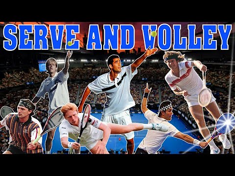 Best Serve & Volley Players 🔥 Top 10 (ATP Tennis).