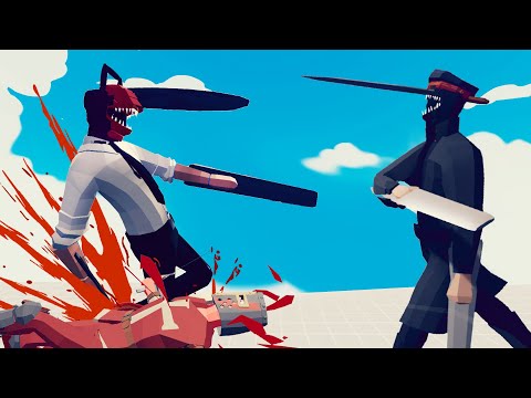 CHAINSAW MAN ( Denji ) vs EVERY UNIT | Totally Accurate Battle Simulator-TABS