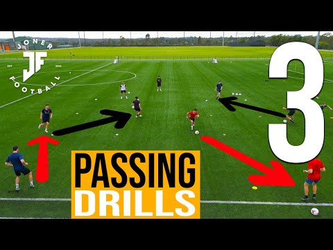 3 PASSING DRILLS YOU MUST TRY | JONER FOOTBALL