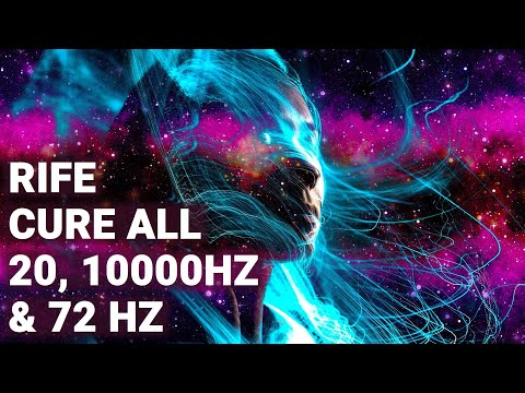 Rife Powerful Cure All Mix : 20Hz, 10000Hz & 72 Hz + Noise : Heal, Detox & Regenerate Fast!