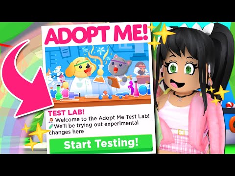 How to FIND and USE the *ADOPT ME TEST SERVER* on Roblox!