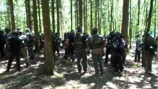 preview picture of video 'france vs belgique VII paintball'