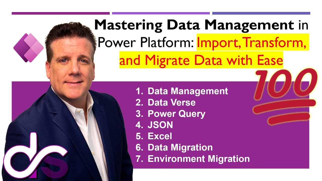 Mastering Data Management in Power Platform: Import, Transform, and Migrate Data with Ease
