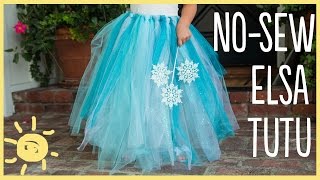 DIY | How to Make a No-Sew Tutu (Easy Halloween Costume!!)
