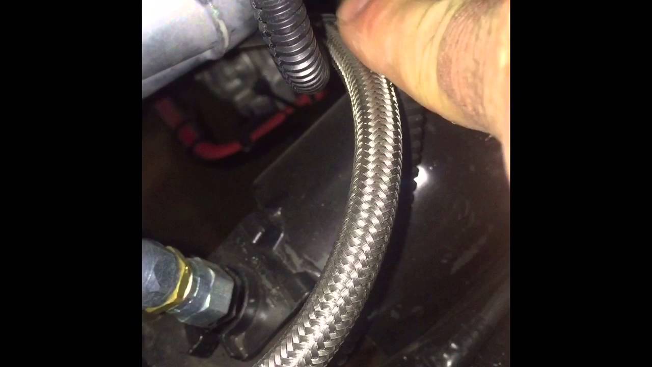 LS Swap power steering hose set up g-body