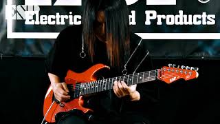 Video thumbnail for ESP Guitars: SNAPPER-7 ISAO Custom "RAIDEN-7" Demonstration by ESP Guitars JAPAN Official Channel