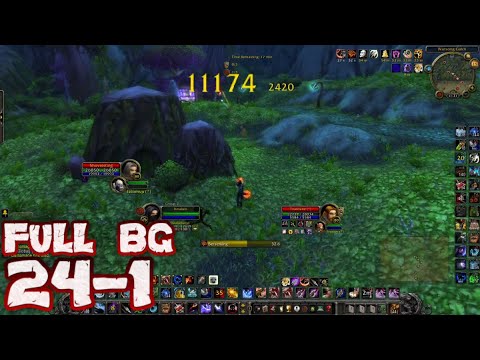 24-1 Full BG MM Hunter (Top DMG) WotLK Solo PvP - Rakzo