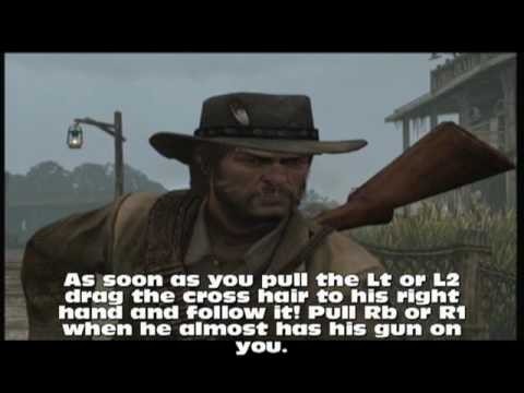 comment gagner un duel dans red dead redemption xbox