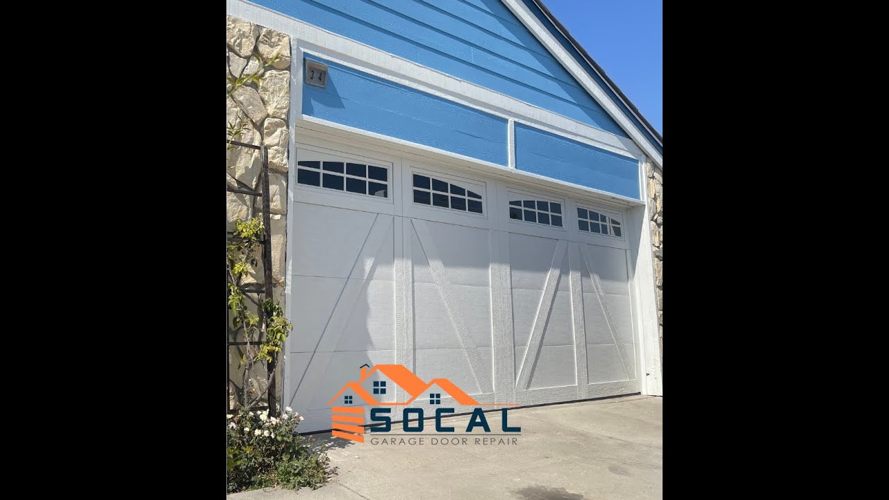Carriage Overlay Garage Door Installation 📍 Irvine, CA | Old One-Piece Garage Door Transformation