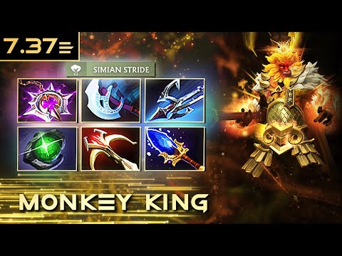 [CARRY] DYRACHYO MONKEY KING 7.37e | #Dota2 #4K