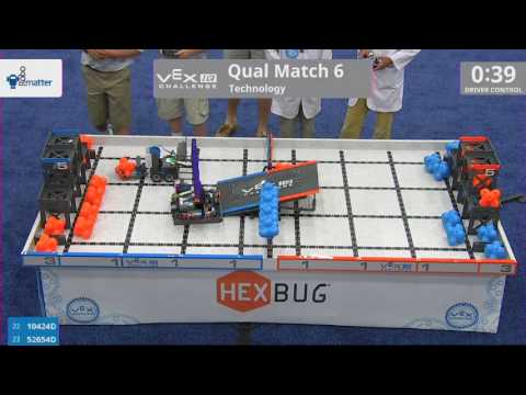 2017 VEXIQ Elem Tech Q6 (10424D 52654D) Score 55