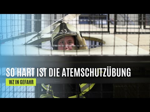 WZ in Gefahr: So hart ist die Atemschutzübung der Feuerwehr | Wuppertal