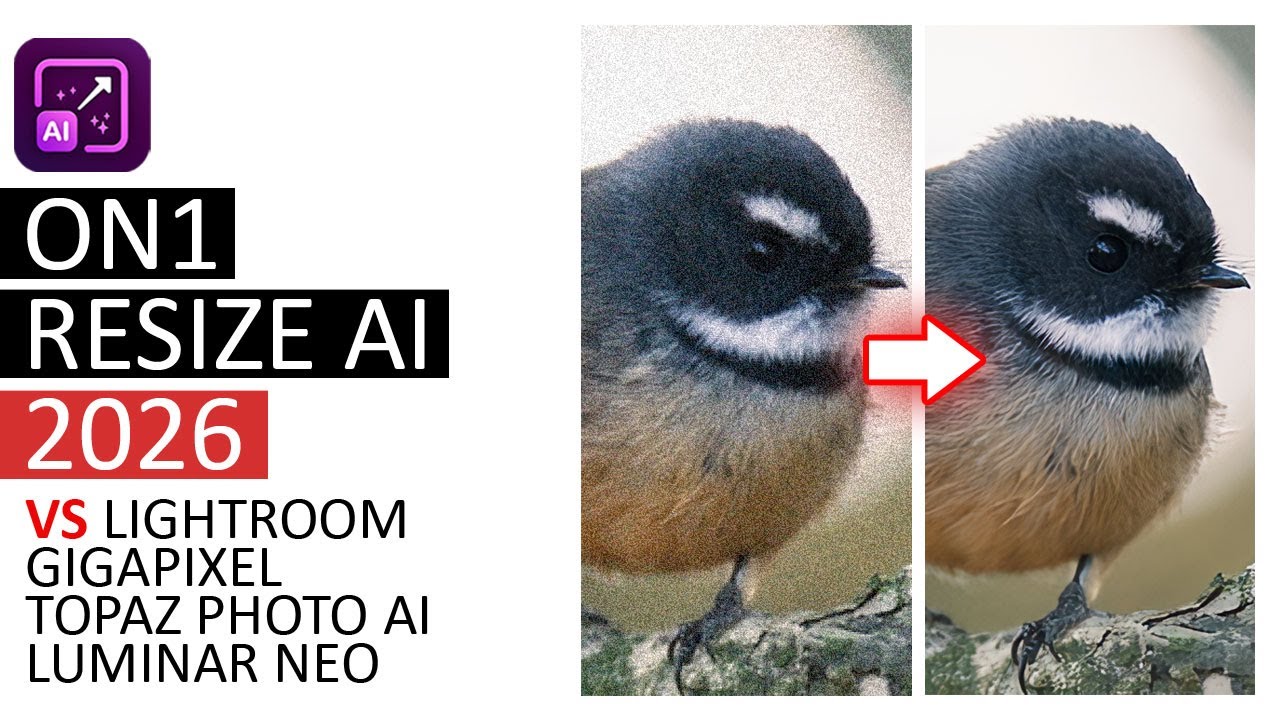 ON1 Resize AI Review - Resize AI 2026 Destroys its Predecessor, but can it match Gigapixel? video thumbnail