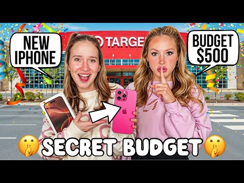 SECRET BUDGET BIRTHDAY SHOPPING CHALLENGE AT TARGET 🤑🎯🤫
