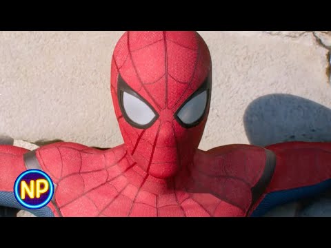 Spider-Man Saves His Friends at the Washington Monument | Spider-Man Homecoming (2017) | Now Playing
