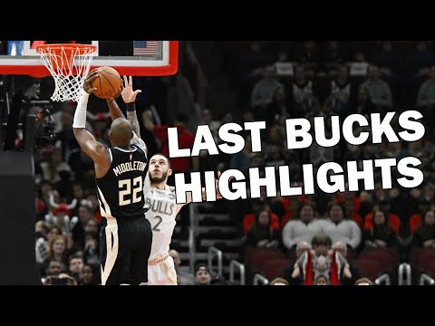 Khris Middleton's LAST DANCE was Beautiful | 24/25 Milwaukee Bucks Highlights