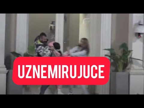 UZNEMIRUJUĆE! Anđela doživela slom, VALJA SE PO PODU, pa se zaletela na STAKLO - HITNO odvedena!