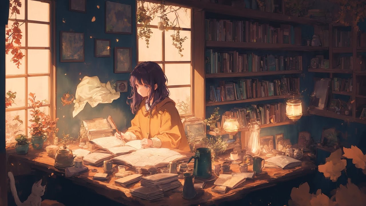 🌙 Relax & Focus | Cozy Evening Lofi Beats for Work & Study 🎶