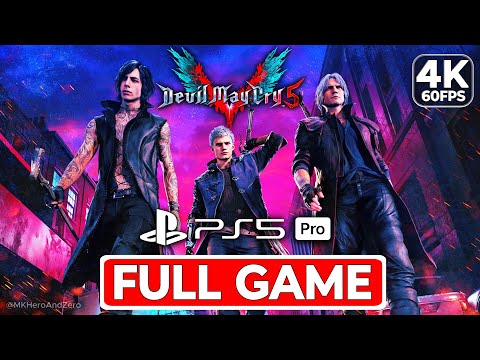 DEVIL MAY CRY 5 PS5 PRO Gameplay Walkthrough Campaign FULL GAME [4K 60FPS] - No Commentary