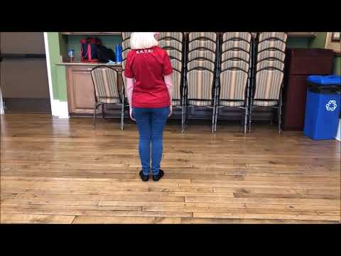 Old Time Rock and Roll LIne Dance  --  Walkthrough and Demo