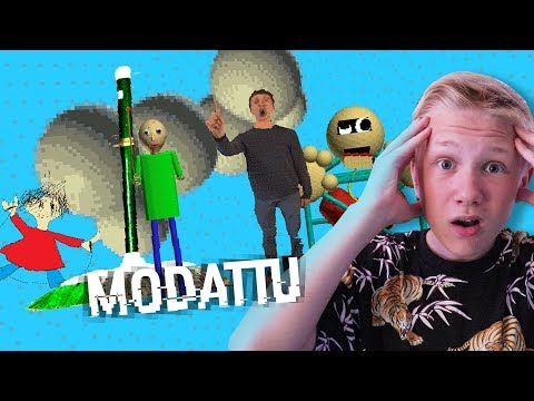 Baldi on MODATTU! | Pelataan Baldis Basics Mod