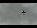 Vliegtuig uit Malaga maakt doorstart boven Rotterdam The Hague Airport