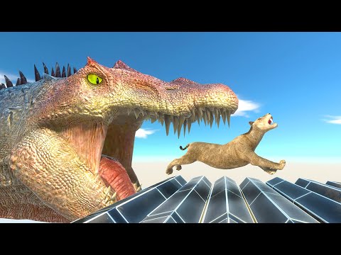 Jump Far or You Will be Eaten - Animal Revolt Battle Simulator