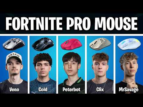What Mouse Fortnite Pros Use (Peterbot, Clix, Vico, Shxrk)