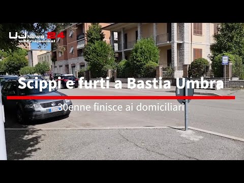 Scippi e furti a Bastia Umbra 30enne finisce ai domiciliari