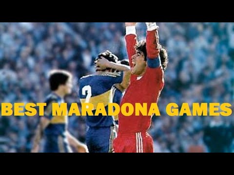 FULL MATCH - ARGENTINOS JUNIORS 5-3 BOCA JUNIORS (PRIMERA DIVISION 1980/1981)