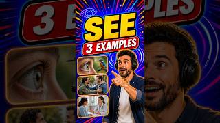 “see” Meaning + 3 Examples | Improve Your English Fast! 🚀📚 #vocabulary #english #learnenglish