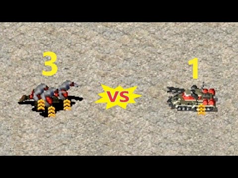 Apocalypse vs Brutes - Almost Same Cost - Red Alert 2