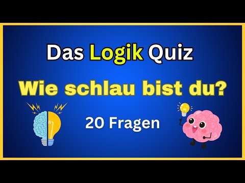Kannst du logisch denken?🧠💡Teste dein Wissen in 20 Aufgaben!🕵️‍♂️ #4
