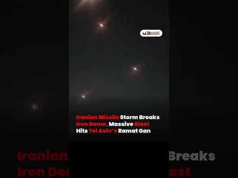 Iranian Missiles Strike Near Tel Aviv, Defenses Tested