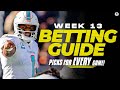 NFL Week 13 Betting Guide: EXPERT Picks for EVERY Game | CBS Sports HQ