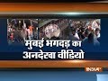 Unseen footage of stampede at Elphinstone railway station