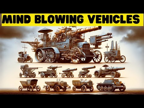 Steampunk War Machines: Bizarre Pre-WWI Armored Vehicles