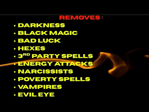 Remove Black Magic & Energy Attacks | Deep Reiki Aura Cleanse