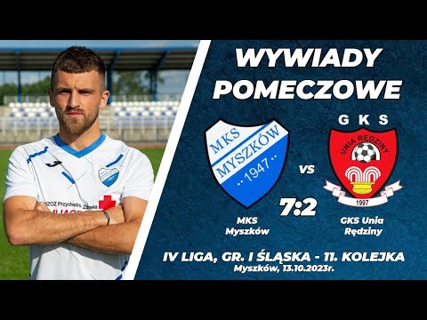 11. kolejka 2023/24: MKS Myszków - GKS Unia Rędziny 7:2