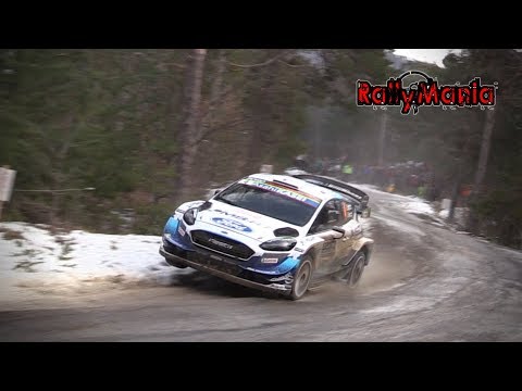 WRC Rallye Monte-Carlo 2020 - MISTAKES & FLAT OUT [HD]