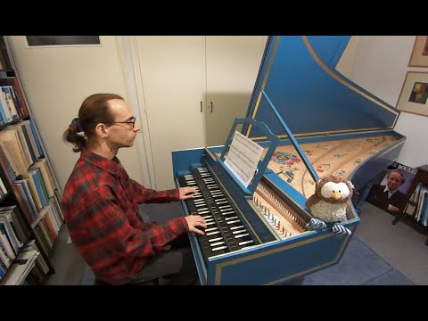 Froberger: Suite IX in g minor. John Moraitis, harpsichord.