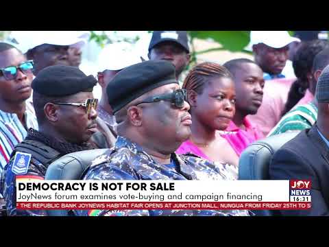‘Democracy Is Not For Sale’ Forum: This is a serious issue to our democracy - Issaka Zitor.