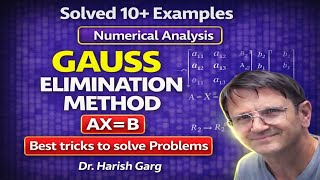 Examples of Gauss Elimination Method | Short Cut Tricks